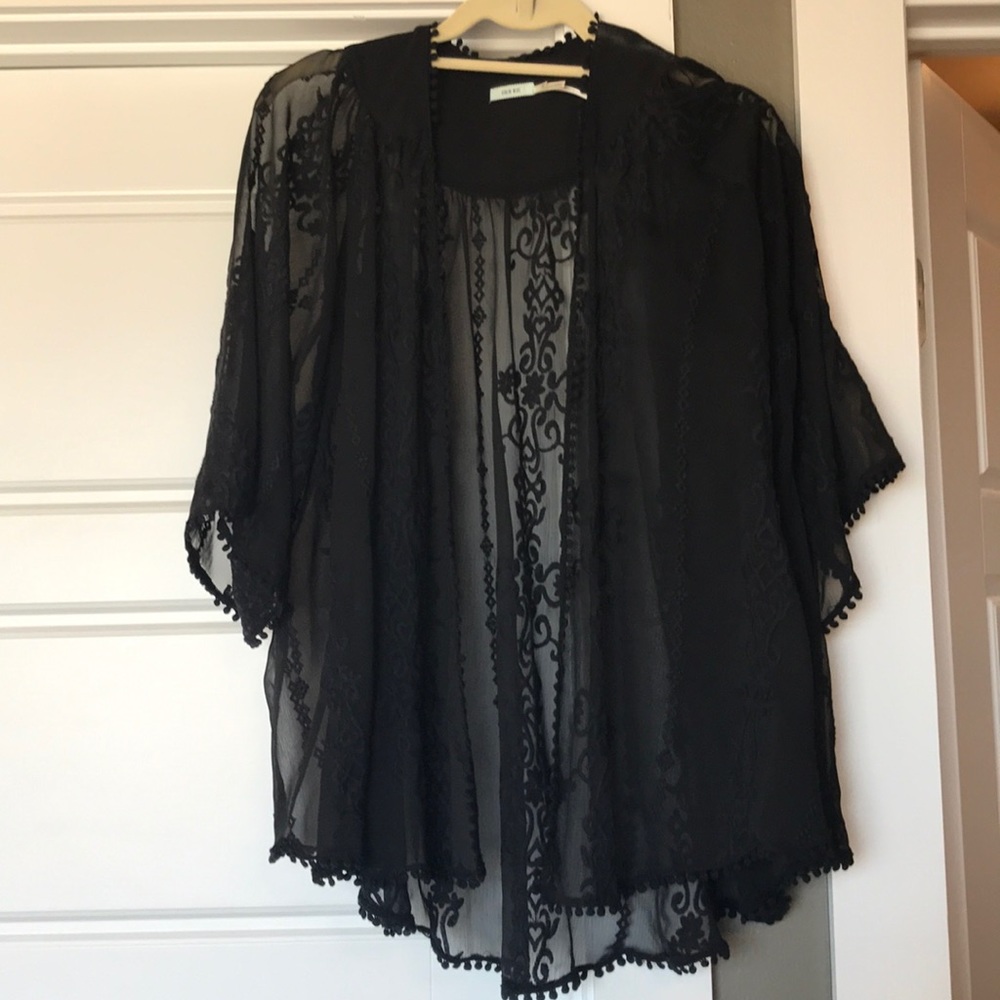 Kimchi Blue kimono top from urban outfitters